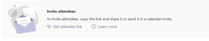 Live Event Invite Attendees